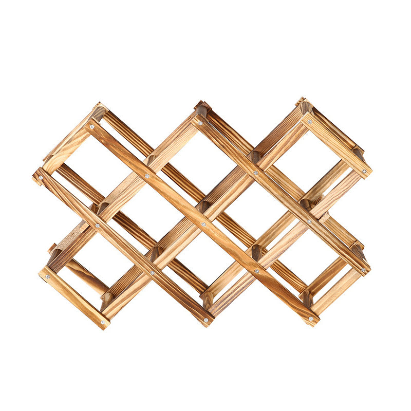 Rotweinregal Massivholz Haushalt klein modern einfach Rotweinschrank Vitrine Regal Rotweinregal - GYLDNE GRÆNSE Gourmet Online Shop