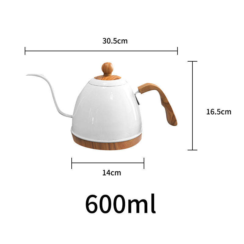 Kaffeekanne elektrische einstellbare Temperatur Stainless Steel Coffee Temperature Control Hand Pot Set - GYLDNE GRÆNSE Gourmet Online Shop