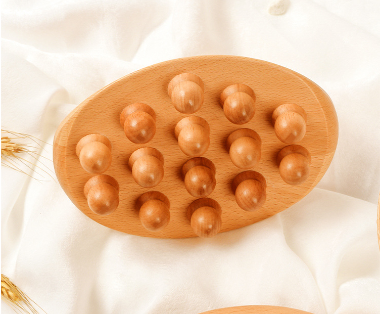 Beauty-Bürste Meridian-Bürste Körperbürste Massage Muskeln entspannen Universelle Steinbock-Muskel- und Skorpion-Bürste Fünf Elemente - GYLDNE GRÆNSE Gourmet Online Shop