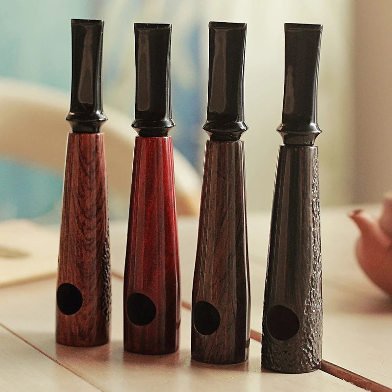 Herren Zigarrenpfeife Ebenholz Tabakpfeife Neues kreatives Geschenk ADOUS Somking Pfeife - GYLDNE GRÆNSE Gourmet Online Shop