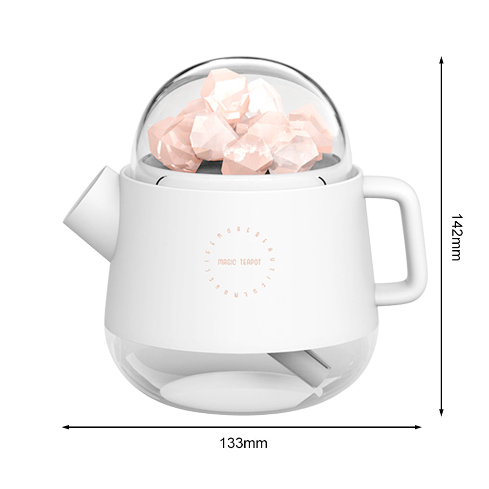 Kreativer Wasserkocher Luftbefeuchter Schlafsaal Schlafzimmer Wireless Silent Salt Stone Aromatherapie-Maschine Spray Diffusor - GYLDNE GRÆNSE Gourmet Online Shop
