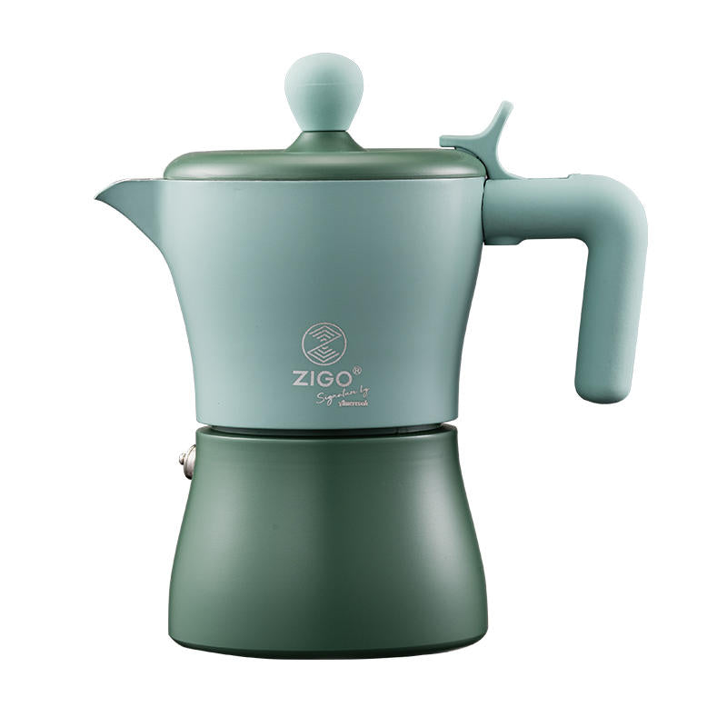 Moka Pot Espresso Brewing Coffee Pot Kaffeekanne - GYLDNE GRÆNSE Gourmet Online Shop