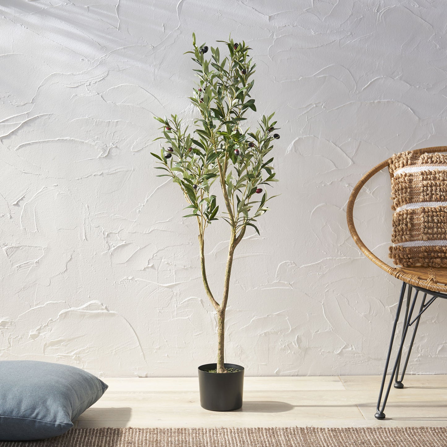 120CM Olivenbaum künstlich ARTIFICIAL OLIVE TREE - GYLDNE GRÆNSE Gourmet Online Shop