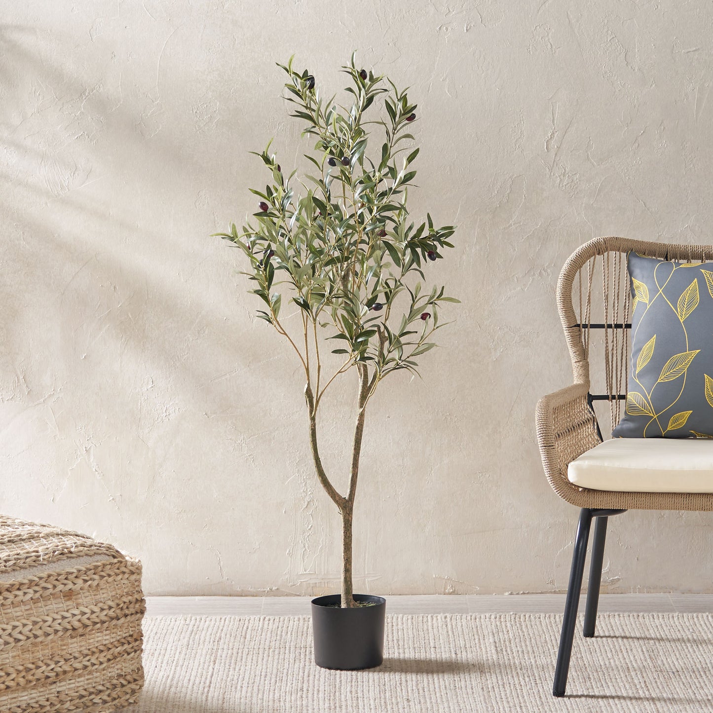 120CM Olivenbaum künstlich ARTIFICIAL OLIVE TREE - GYLDNE GRÆNSE Gourmet Online Shop
