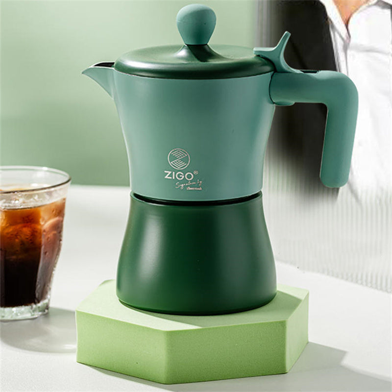 Moka Pot Espresso Brewing Coffee Pot Kaffeekanne - GYLDNE GRÆNSE Gourmet Online Shop