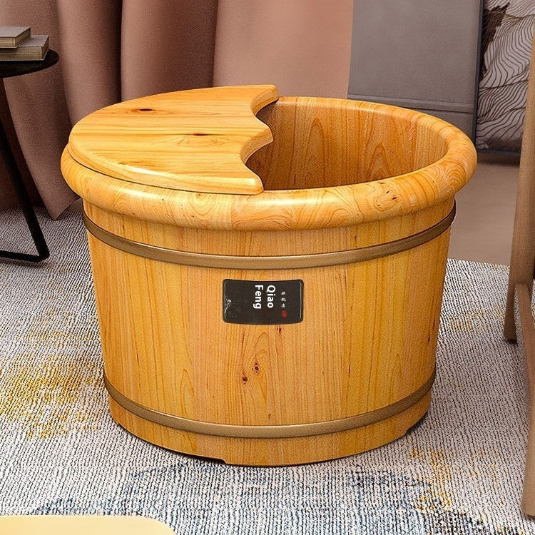 Fußbad Holz Comfort Household Solid Wood Foot Washing Bucket Insulated Wood - GYLDNE GRÆNSE Gourmet Online Shop