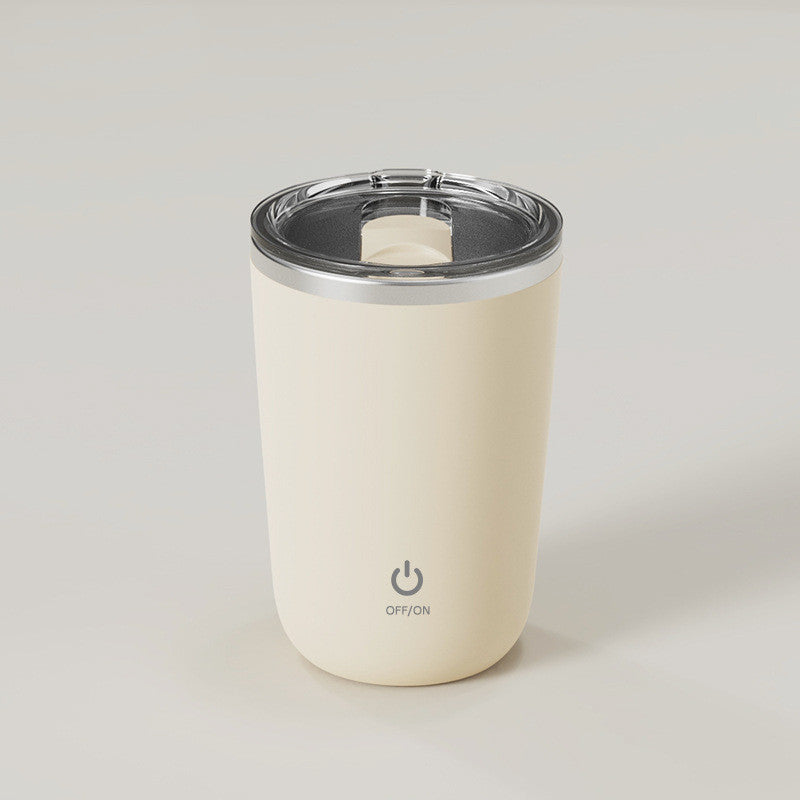 350ml Automatischer selbstrührender Becher Kaffee Milch Saft Rührbecher Elektrischer Edelstahl Lazy Rotating Becher Magnetischer Rührbecher Küchenhelfer - GYLDNE GRÆNSE Gourmet Online Shop