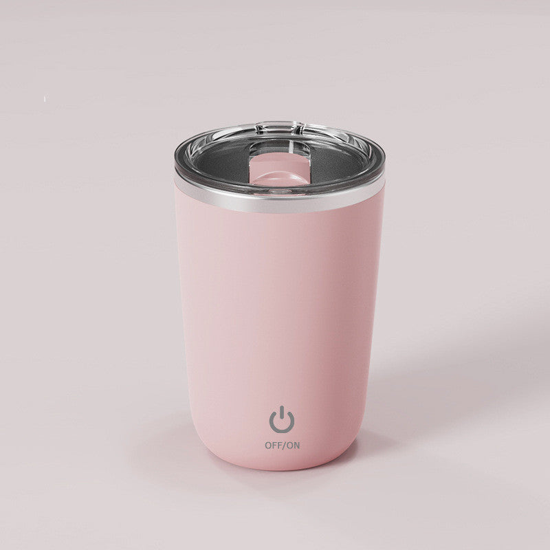 350ml Automatischer selbstrührender Becher Kaffee Milch Saft Rührbecher Elektrischer Edelstahl Lazy Rotating Becher Magnetischer Rührbecher Küchenhelfer - GYLDNE GRÆNSE Gourmet Online Shop