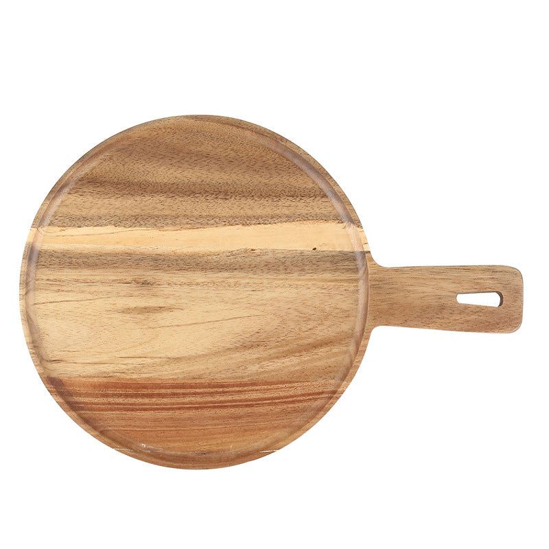 Akazienholz Pizzateller Küche Geschirr Holz Steak Sushi Barbecue Brottablett Geschirr Westliche Gerichte - GYLDNE GRÆNSE Gourmet Online Shop