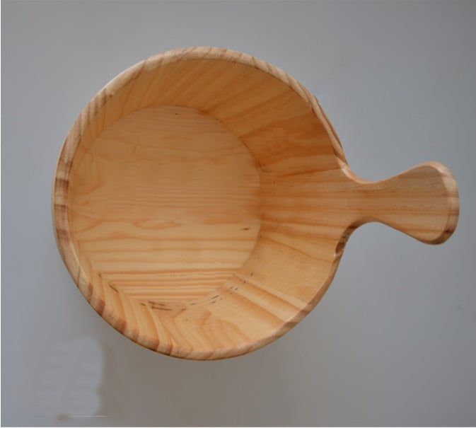 Holzfass und Kochlöffel aus Holz Holzwanne Butterfass Kosmetik Spa - GYLDNE GRÆNSE Gourmet Online Shop