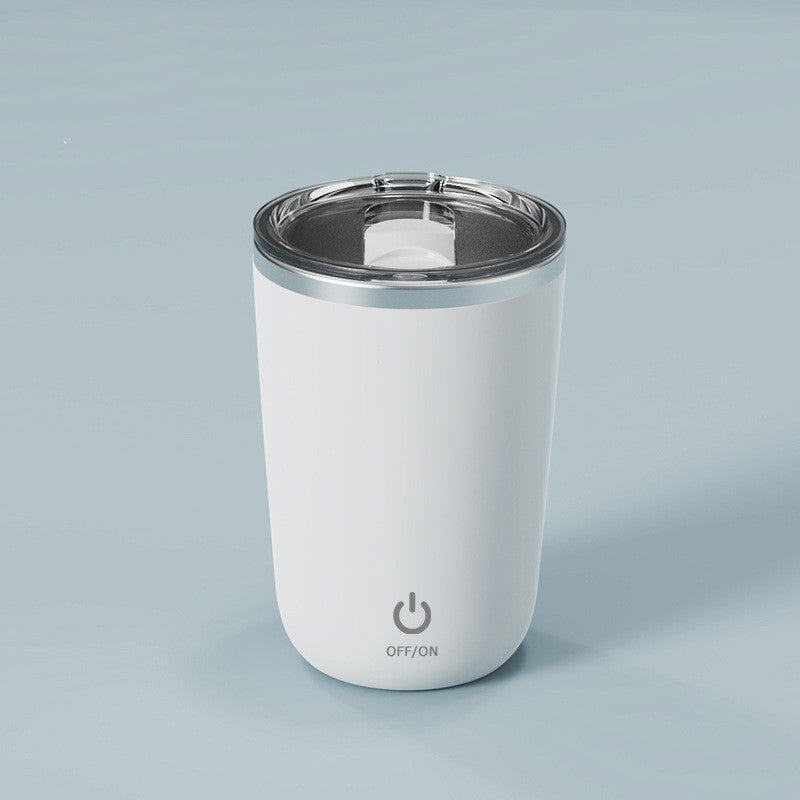 350ml Automatischer selbstrührender Becher Kaffee Milch Saft Rührbecher Elektrischer Edelstahl Lazy Rotating Becher Magnetischer Rührbecher Küchenhelfer - GYLDNE GRÆNSE Gourmet Online Shop
