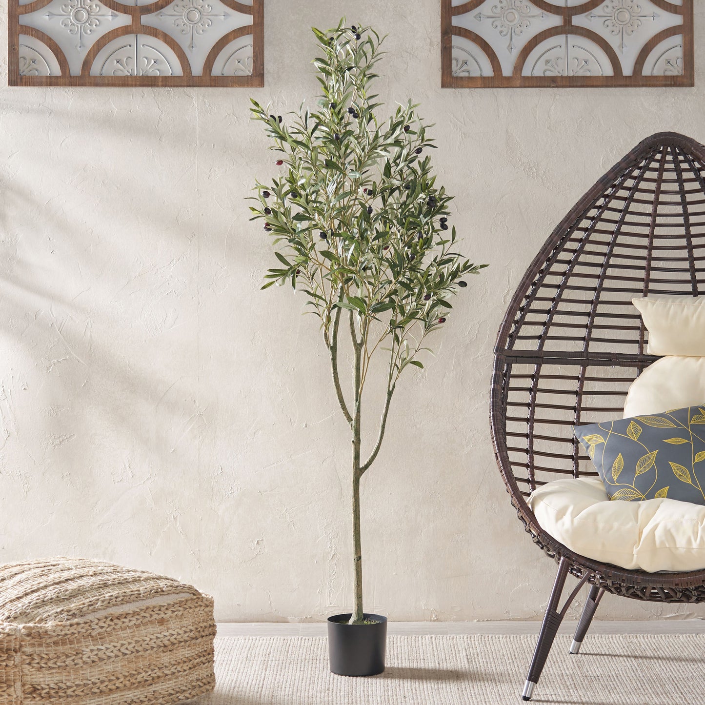 180CM Olivenbaum künstlich ARTIFICIAL OLIVE TREE - GYLDNE GRÆNSE Gourmet Online Shop