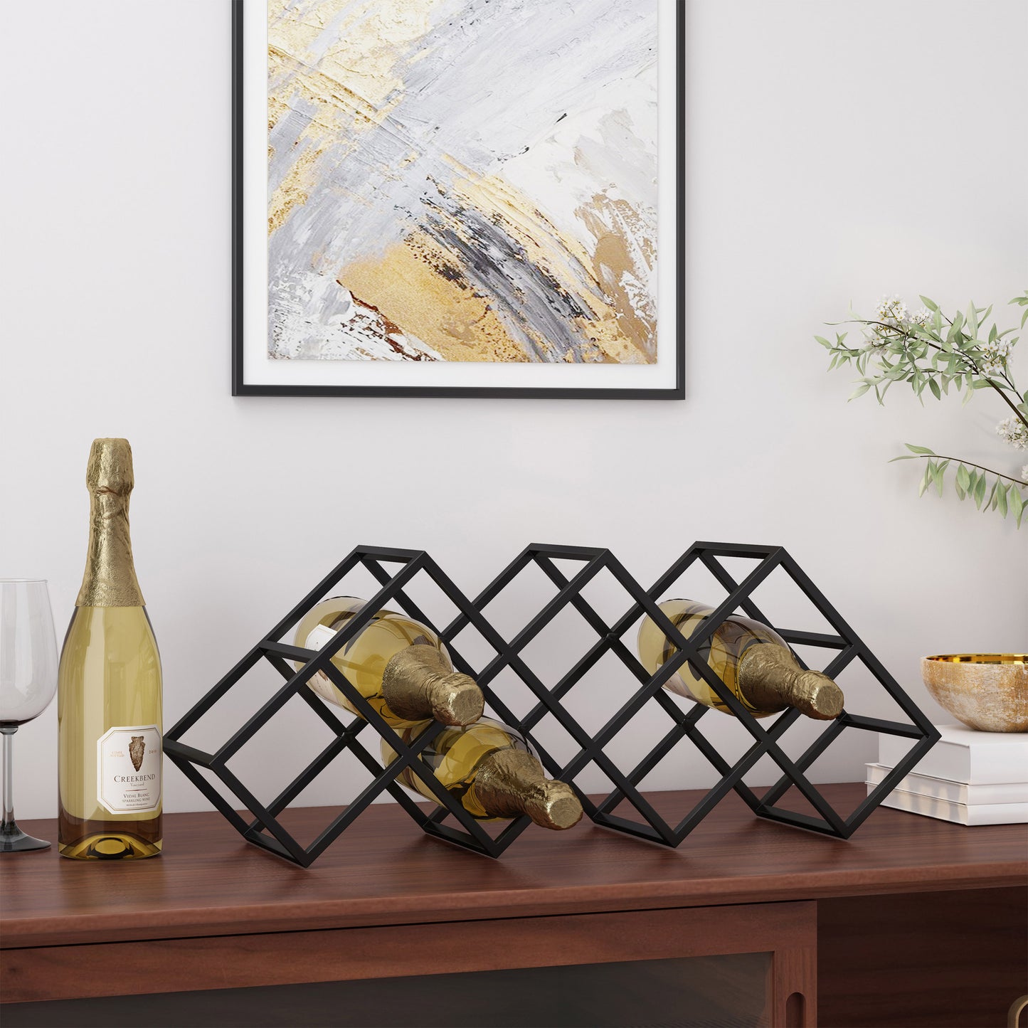 WINE Rack Weinregal modern - GYLDNE GRÆNSE Gourmet Online Shop