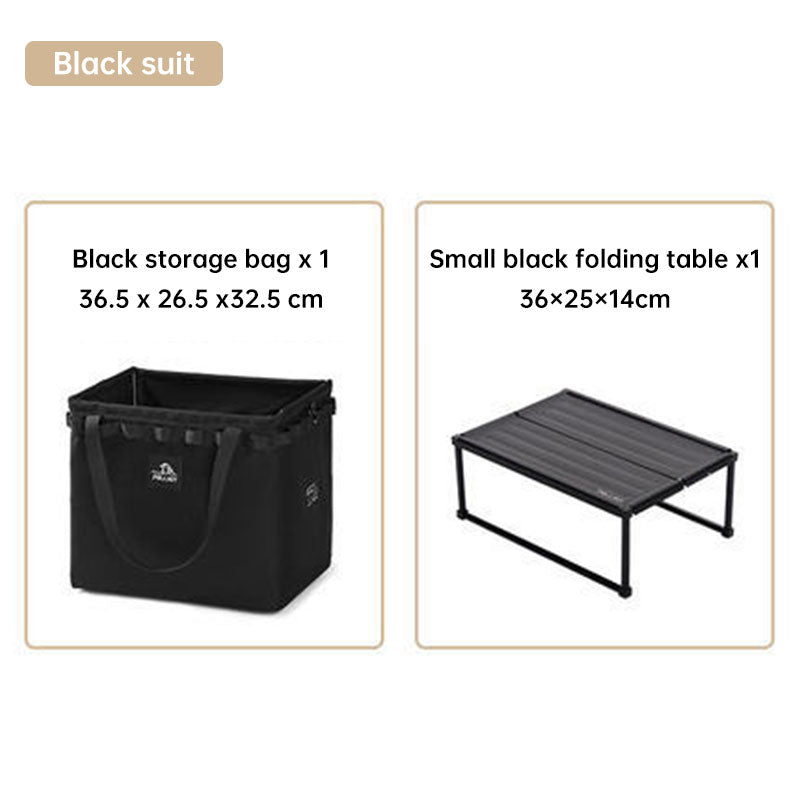 Outdoor Camping Tragbare Faltbare Aufbewahrungstasche Ausrüstung Zelt Camping Besteck Quadratische Organizer Box