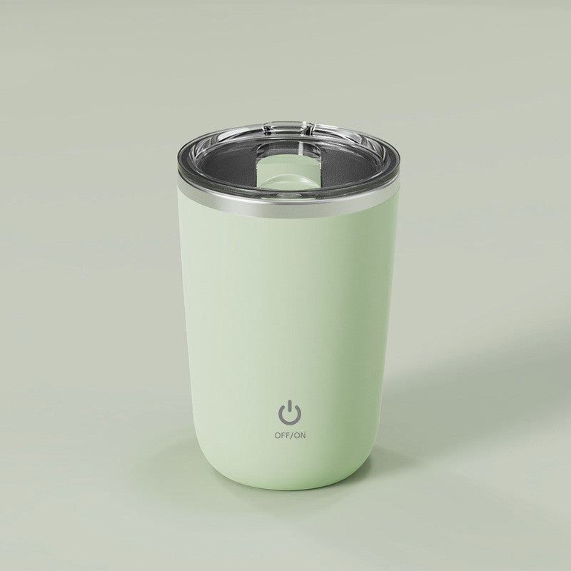 350ml Automatischer selbstrührender Becher Kaffee Milch Saft Rührbecher Elektrischer Edelstahl Lazy Rotating Becher Magnetischer Rührbecher Küchenhelfer - GYLDNE GRÆNSE Gourmet Online Shop