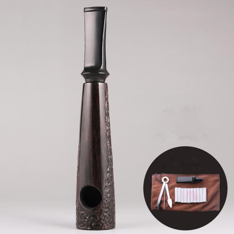 Herren Zigarrenpfeife Ebenholz Tabakpfeife Neues kreatives Geschenk ADOUS Somking Pfeife - GYLDNE GRÆNSE Gourmet Online Shop