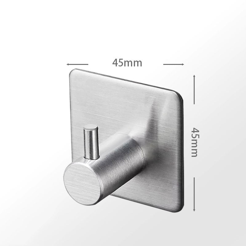 SUS304 Schwarzer Bademantel Haken Wandhaken Handtuchhaken für Badezimmer Edelstahl Kleiderhaken Rostfreier Hakenaufhänger für Küchenbeschläge - GYLDNE GRÆNSE Gourmet Online Shop