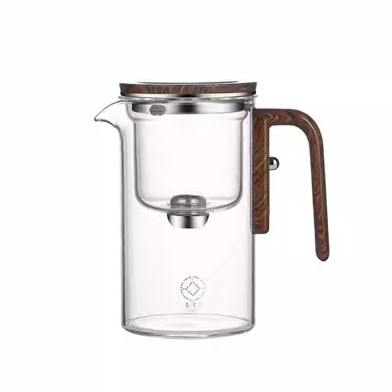 Tee Teekanne Teetrennung elegante Tasse alle Glas hitzebeständig Filter Tee Brühen Kung Fu Teeset magnetische Saug-Teetasse - GYLDNE GRÆNSE Gourmet Online Shop