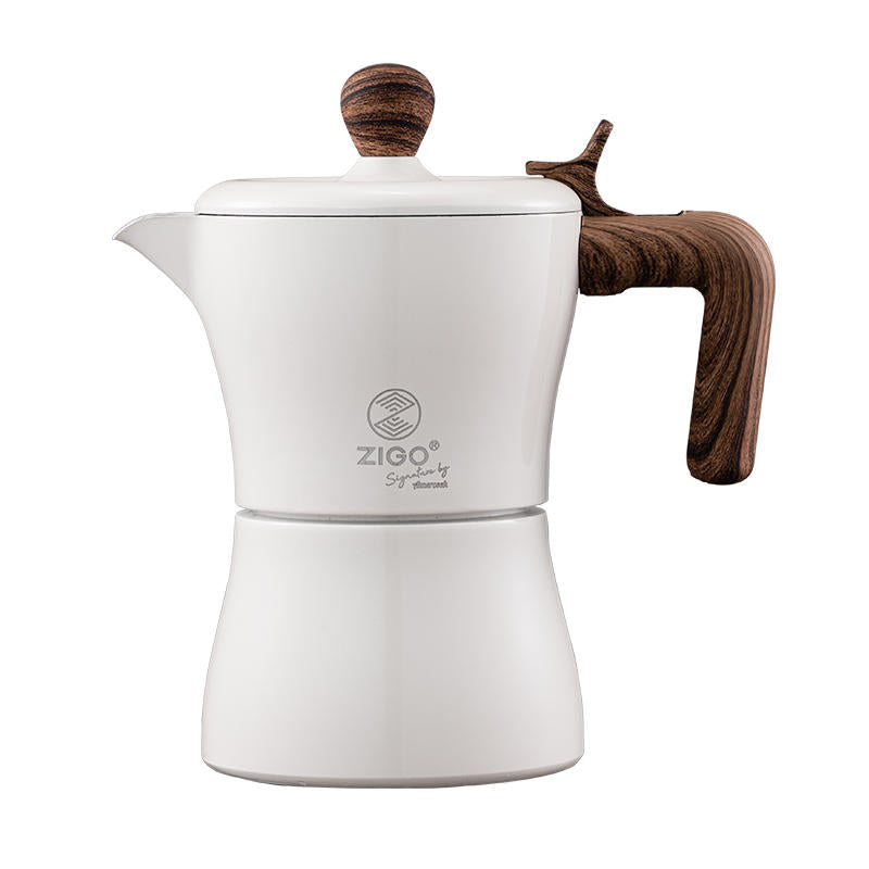 Moka Pot Espresso Brewing Coffee Pot Kaffeekanne - GYLDNE GRÆNSE Gourmet Online Shop