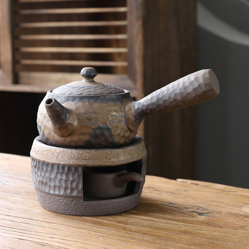 Steinzeug Räucherstäbchen Brenner Teewärmer Set Weinkocher Hitzekonservierung Kerze Heizbasis Teewärmer Keramik Teeset - GYLDNE GRÆNSE Gourmet Online Shop