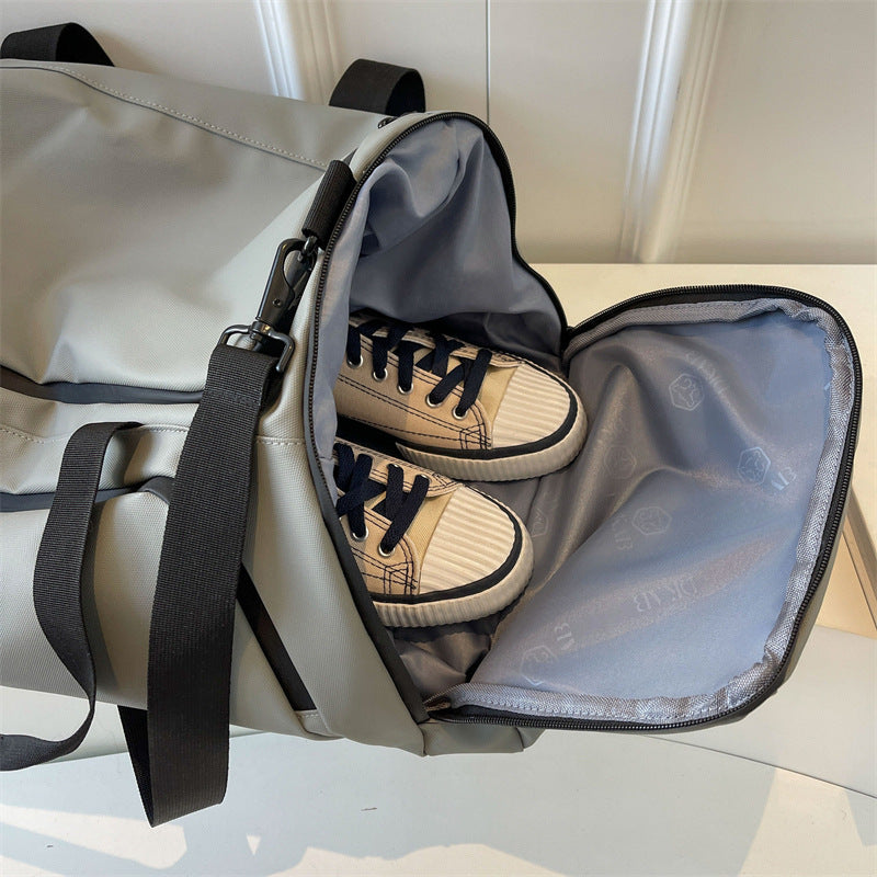 Wasserdichte Oxford-Reisetasche Trocken- und Nasstrennung Tragbare Business-Boarding-Gepäcktasche Hochwertige Crossbody-Fitnesstasche - GYLDNE GRÆNSE Gourmet Online Shop