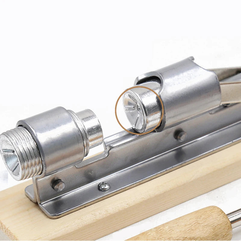 Manueller Edelstahl-Nussknacker Mechanischer Schäler Walnuss-Nussknacker Schnellöffner Küchengeräte Obst und Gemüse - GYLDNE GRÆNSE Gourmet Online Shop