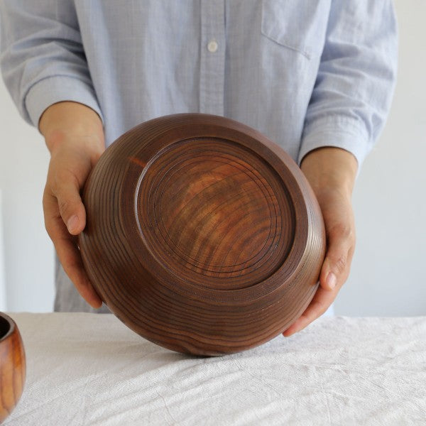 Extra großes neues Waschbecken aus Massivholz aus Jujubeholz - GYLDNE GRÆNSE Gourmet Online Shop