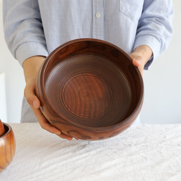 Extra großes neues Waschbecken aus Massivholz aus Jujubeholz - GYLDNE GRÆNSE Gourmet Online Shop