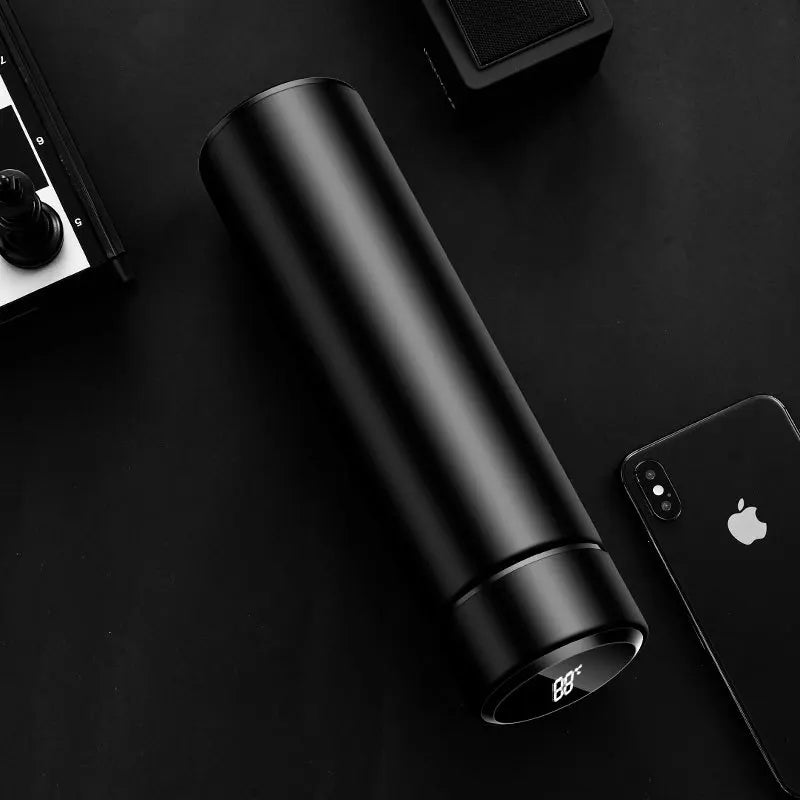 500 ml Digital Thermosbecher Intelligente Temperaturanzeige Wasserflasche Wärmekonservierung Vakuum Thermoskanne für Kaffee Tee - GYLDNE GRÆNSE Gourmet Online Shop