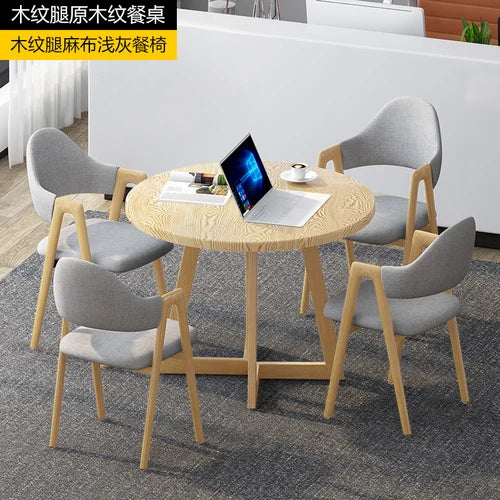 Round Set Dining Tables Living Room Retractable White Luxury Dining Tables Folding Space Savers Mesa Plegable Furniture WW50DT - GYLDNE GRÆNSE Gourmet Online Shop