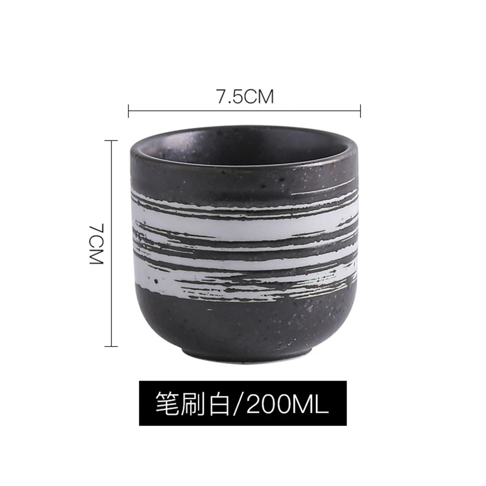 200ml Neue Kaffeetassen Keramik Tassen Bier Tee Becher Whisky Glas Trinkgeschirr Tasse Keramik Latte Specialized Kaffee - GYLDNE GRÆNSE Gourmet Online Shop
