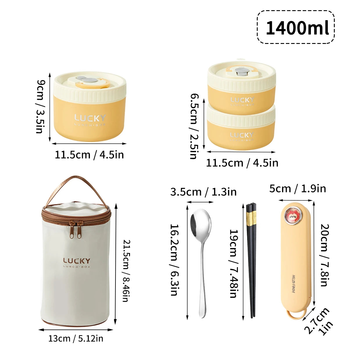 WORTHBUY Tragbare versiegelte thermische Lunchbox für Kinder Stapelbare Mikrowelle 304 Edelstahl Bento Box Isolierter Lebensmittelbehälter - GYLDNE GRÆNSE Gourmet Online Shop