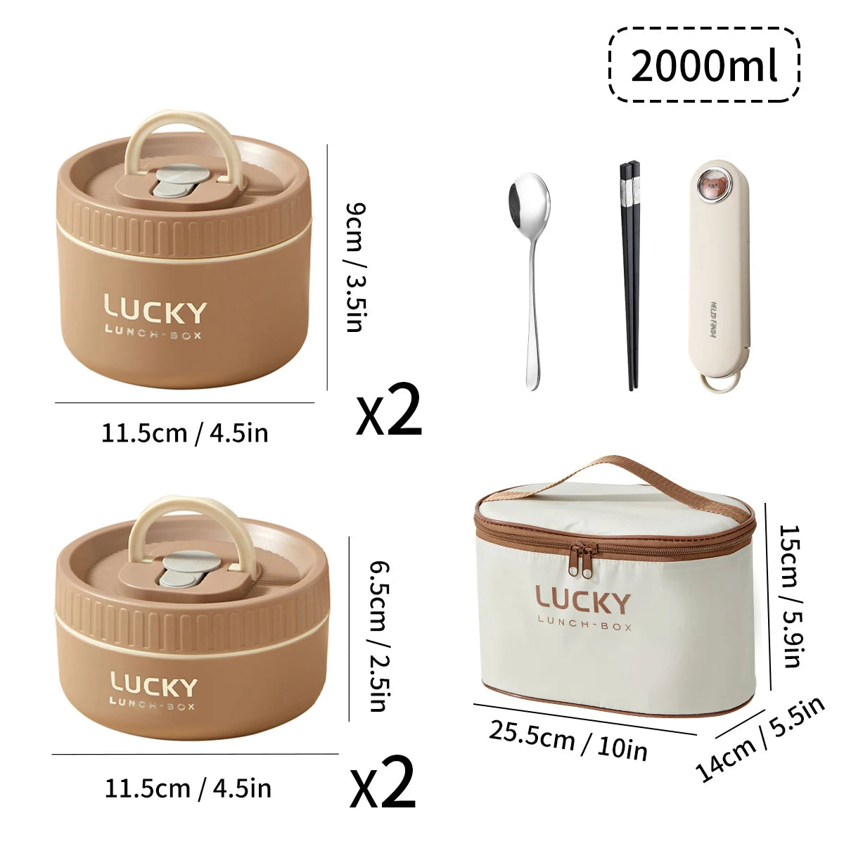 WORTHBUY Tragbare versiegelte thermische Lunchbox für Kinder Stapelbare Mikrowelle 304 Edelstahl Bento Box Isolierter Lebensmittelbehälter - GYLDNE GRÆNSE Gourmet Online Shop