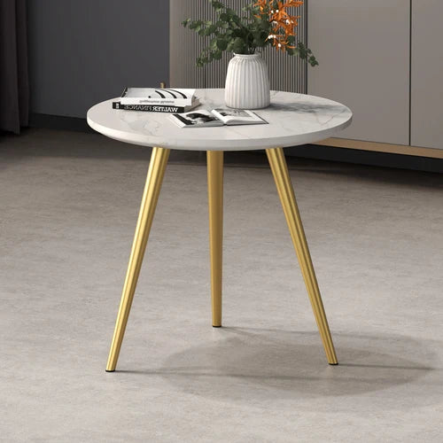 Round Set Dining Tables Living Room Retractable White Luxury Dining Tables Folding Space Savers Mesa Plegable Furniture WW50DT - GYLDNE GRÆNSE Gourmet Online Shop