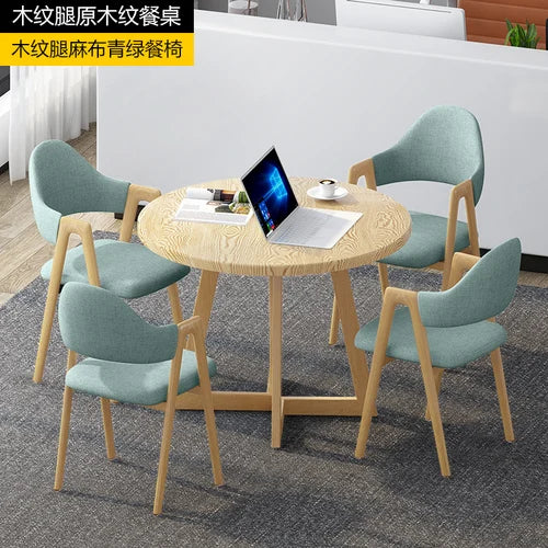 Round Set Dining Tables Living Room Retractable White Luxury Dining Tables Folding Space Savers Mesa Plegable Furniture WW50DT - GYLDNE GRÆNSE Gourmet Online Shop