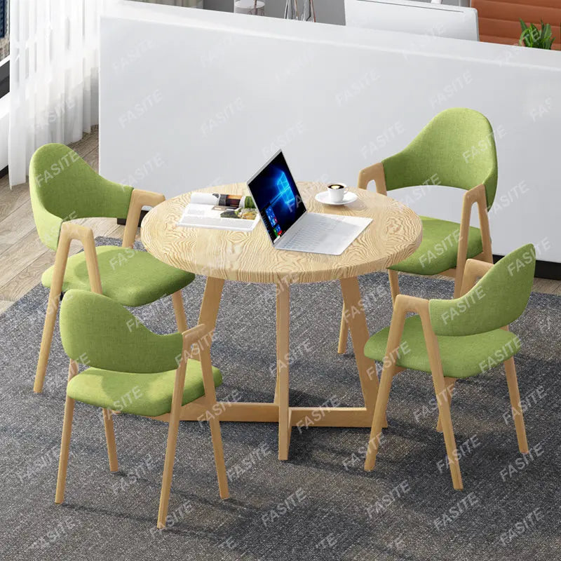 Round Set Dining Tables Living Room Retractable White Luxury Dining Tables Folding Space Savers Mesa Plegable Furniture WW50DT - GYLDNE GRÆNSE Gourmet Online Shop