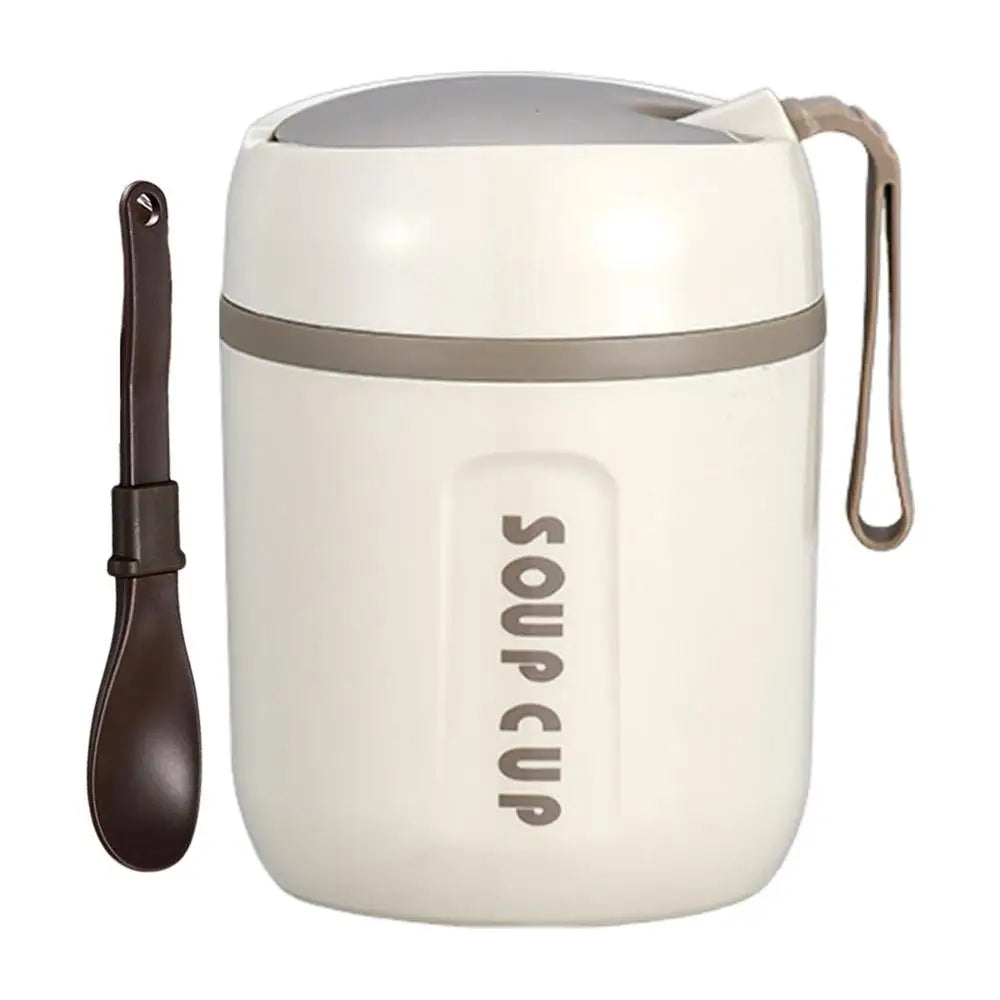Thermobehälter für heiße Speisen Isolierter Lebensmittelbehälter aus Edelstahl Wiederverwendbarer Lunchbox-Behälter Großer isolierter Snack - GYLDNE GRÆNSE Gourmet Online Shop