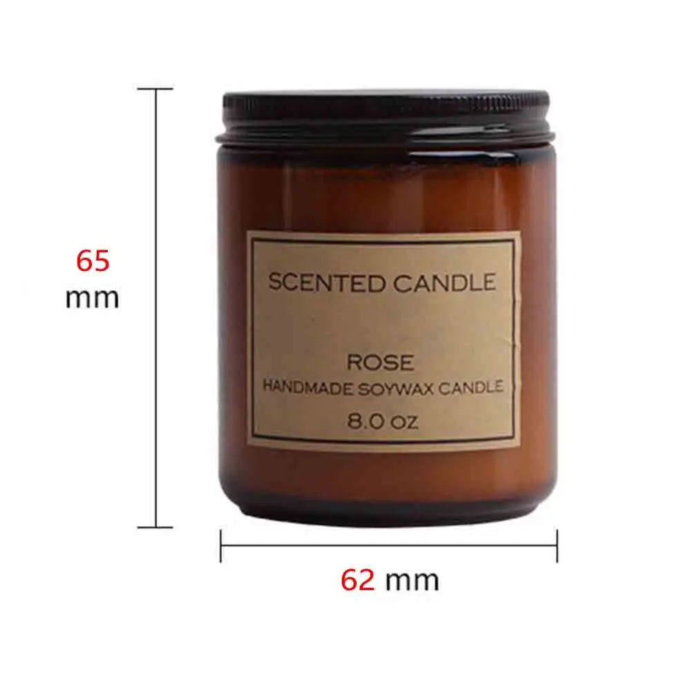 Duftkerzen Rauchfrei Soja Kerze Ätherisches Öl Aromatische Kerze Luxus Dekoration Kerze Hochzeit Geschenke Party Home Decoration - GYLDNE GRÆNSE Gourmet Online Shop