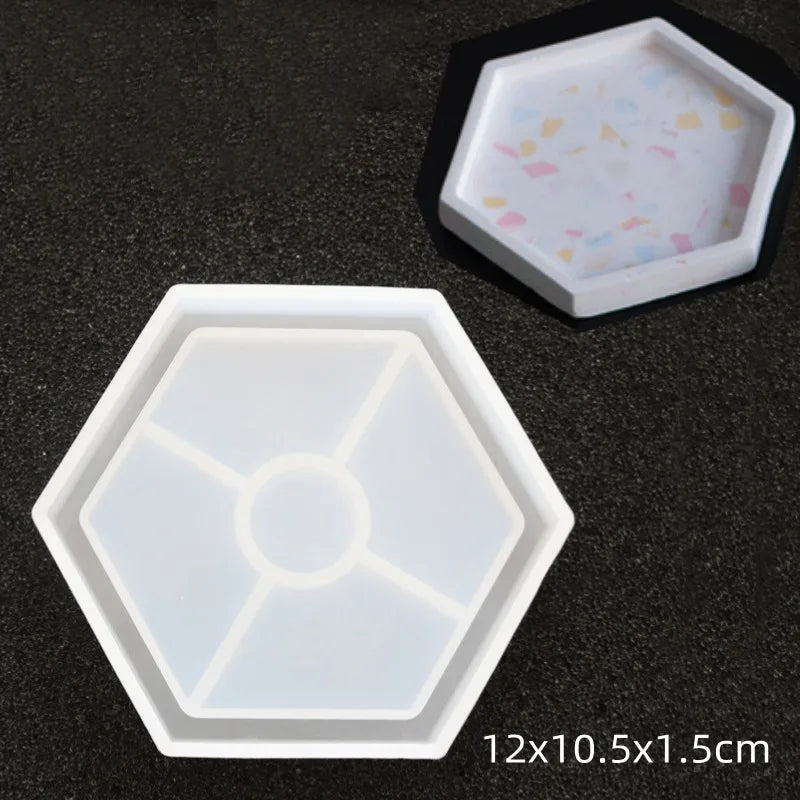 Runde Beton Kerzenglas Silikonform Diy handgemachte Sukkulente Zement Pflanzgefäß Harz Silikonform Gips Aufbewahrungsbox Wohnkultur - GYLDNE GRÆNSE Gourmet Online Shop