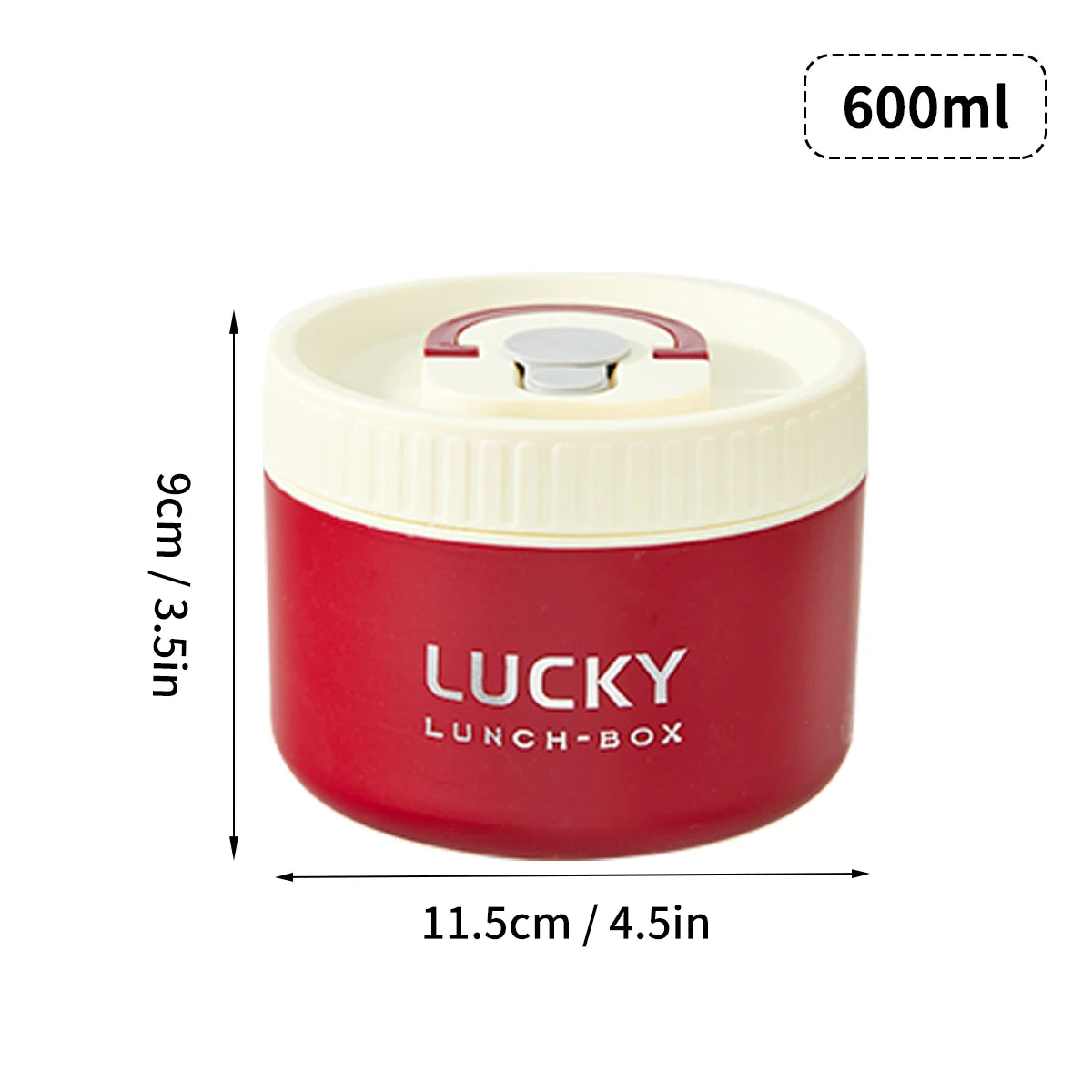 WORTHBUY Tragbare versiegelte thermische Lunchbox für Kinder Stapelbare Mikrowelle 304 Edelstahl Bento Box Isolierter Lebensmittelbehälter - GYLDNE GRÆNSE Gourmet Online Shop