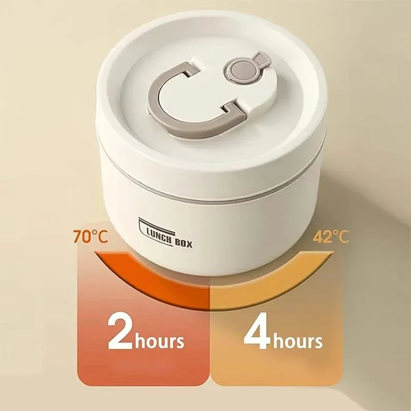 Isolierte Lunchbox, tragbare 3 separate stapelbare Mikrowellen-Bento-Box-Eimer, isolierter Behälter in Lebensmittelqualität auslaufsicher - GYLDNE GRÆNSE Gourmet Online Shop