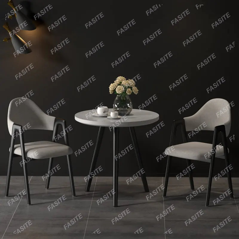 Round Set Dining Tables Living Room Retractable White Luxury Dining Tables Folding Space Savers Mesa Plegable Furniture WW50DT - GYLDNE GRÆNSE Gourmet Online Shop