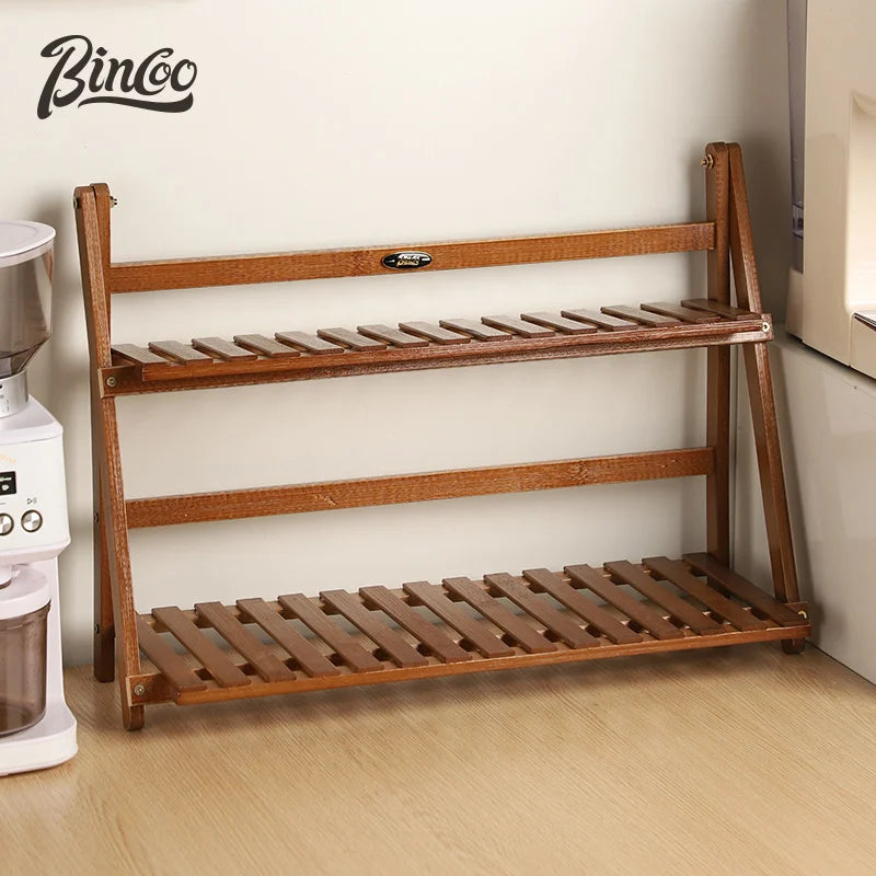 Bincoo Kaffee Utensilien Aufbewahrungsregal, Home Storage Rack, Barwerkzeug, Kaffeetasse - GYLDNE GRÆNSE Gourmet Online Shop