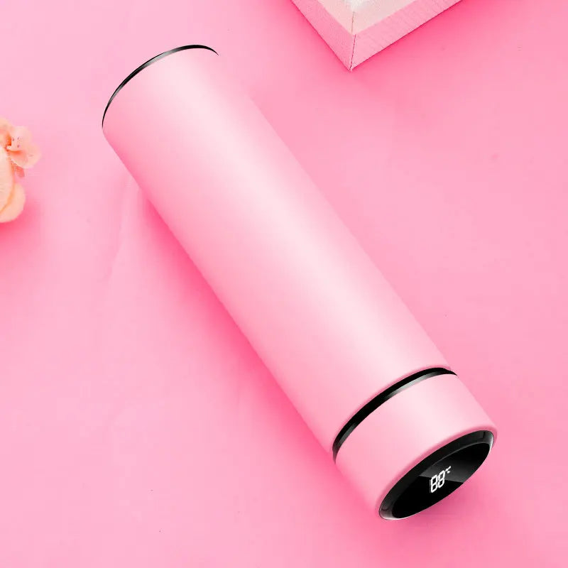 500 ml Digital Thermosbecher Intelligente Temperaturanzeige Wasserflasche Wärmekonservierung Vakuum Thermoskanne für Kaffee Tee - GYLDNE GRÆNSE Gourmet Online Shop