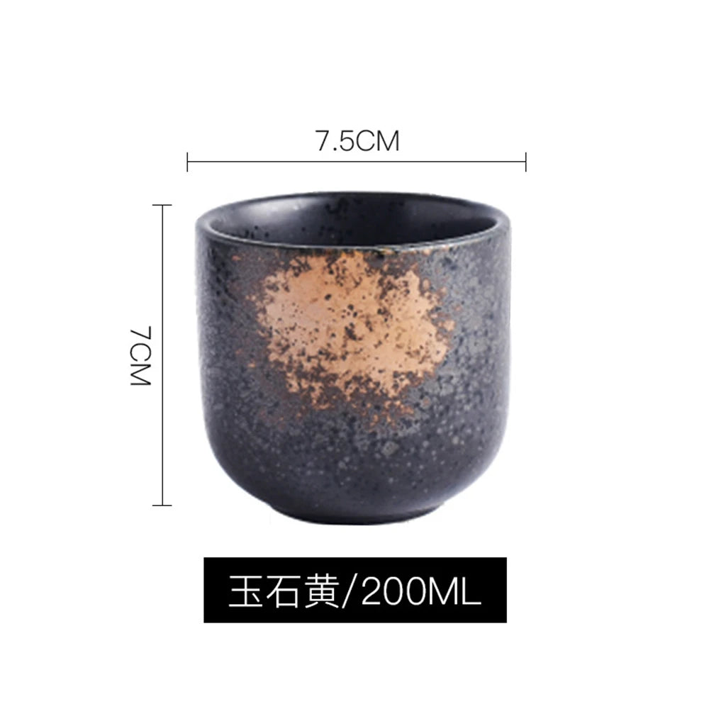 200ml Neue Kaffeetassen Keramik Tassen Bier Tee Becher Whisky Glas Trinkgeschirr Tasse Keramik Latte Specialized Kaffee - GYLDNE GRÆNSE Gourmet Online Shop