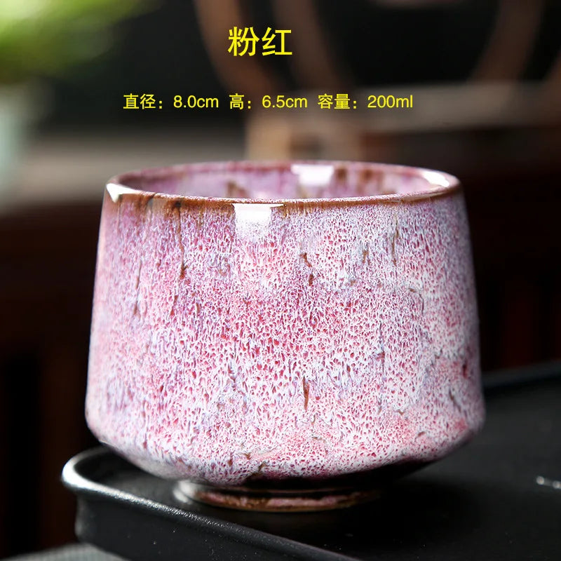 Retro Teetasse Ofen Transformation Keramik Kaffeetasse Haushalt Wasserschale Rohe Keramik Kreatives Büro Trinkgeschirr 200ML - GYLDNE GRÆNSE Gourmet Online Shop