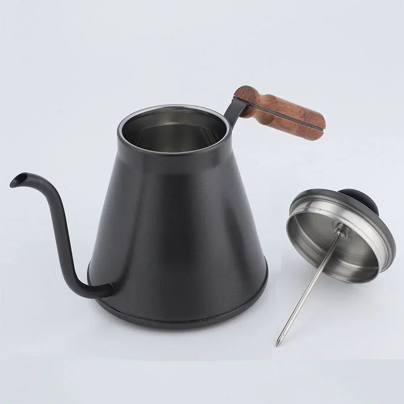 Gute Qualität Moderne Handgemachte Vintage Kupfer Wasserkocher Kupfer Geschirr Servieren Teekannen mit Holzgriff Hand Tropfkessel - GYLDNE GRÆNSE Gourmet Online Shop