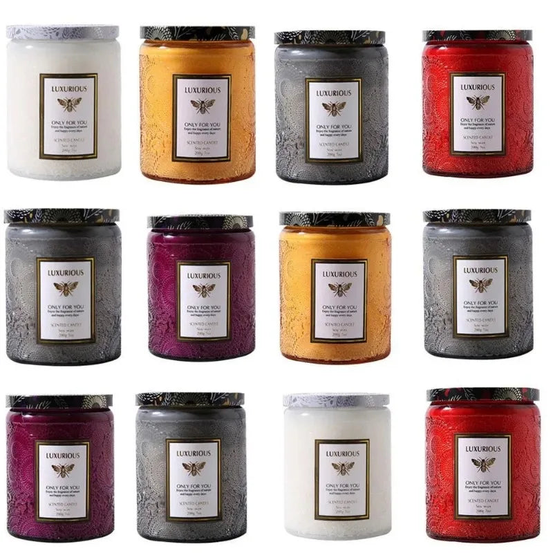 eine duftende Kerzendosen Raumdekoration Sojawachs rauchfrei Aroma niedrige Temperatur romantisches Öl Duft Velas Geburtstagskerzen - GYLDNE GRÆNSE Gourmet Online Shop