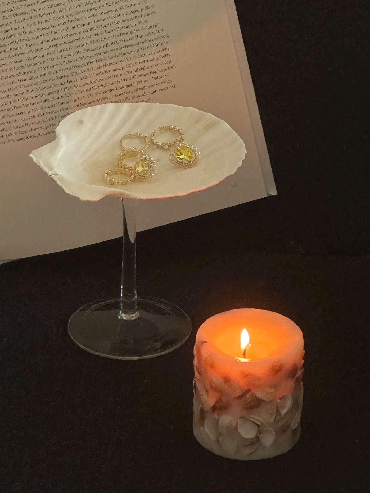 Natürliche Muschel Weinglas handgemachte Hochzeit Cocktailgläser Martini Gläser Weihnachtsgeschenk Dekoration Schmuck Teller Ornamente - GYLDNE GRÆNSE Gourmet Online Shop
