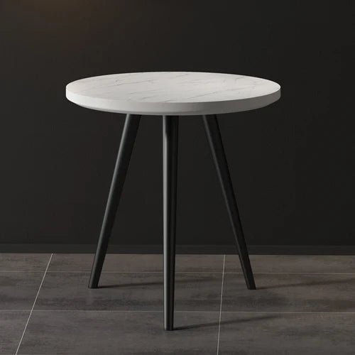 Round Set Dining Tables Living Room Retractable White Luxury Dining Tables Folding Space Savers Mesa Plegable Furniture WW50DT - GYLDNE GRÆNSE Gourmet Online Shop